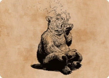 Image for Wilson, Refined Grizzly Art Card (60) [Art Series: Commander Legends: Battle for Baldur's Gate]