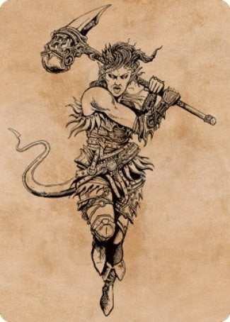 Image for Karlach, Fury of Avernus Art Card (54/81) (54) [Art Series: Commander Legends: Battle for Baldur's Gate]