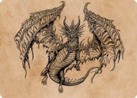 Image for Ganax, Astral Hunter Art Card (53) [Art Series: Commander Legends: Battle for Baldur's Gate]