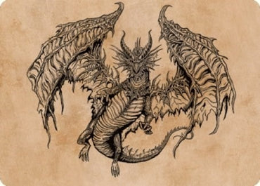 Image for Ganax, Astral Hunter Art Card (53) [Art Series: Commander Legends: Battle for Baldur's Gate]