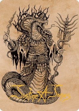 Image for Sivriss, Nightmare Speaker Art Card (51/81) (Gold-Stamped Signature) (51) [Art Series: Commander Legends: Battle for Baldur's Gate]