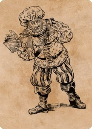 Image for Volo, Itinerant Scholar Art Card (48) [Art Series: Commander Legends: Battle for Baldur's Gate]