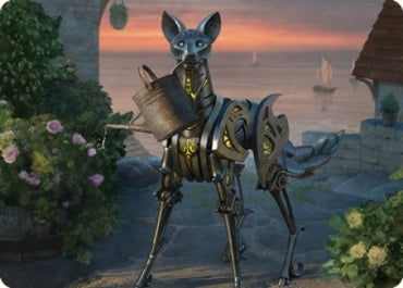 Image for Clockwork Fox Art Card (43) [Art Series: Commander Legends: Battle for Baldur's Gate]