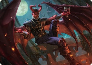 Image for Raphael, Fiendish Savior Art Card (40/81) (40) [Art Series: Commander Legends: Battle for Baldur's Gate]