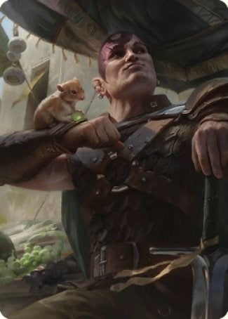 Image for Minsc & Boo, Timeless Heroes Art Card (38/81) (38) [Art Series: Commander Legends: Battle for Baldur's Gate]