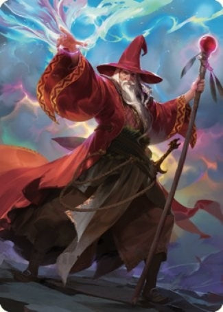 Image for Elminster Art Card (36/81) (36) [Art Series: Commander Legends: Battle for Baldur's Gate]