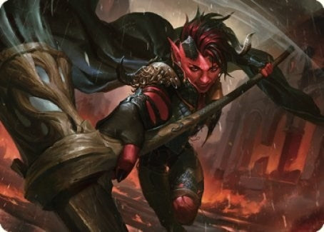 Image for Karlach, Fury of Avernus Art Card (34/81) (34) [Art Series: Commander Legends: Battle for Baldur's Gate]