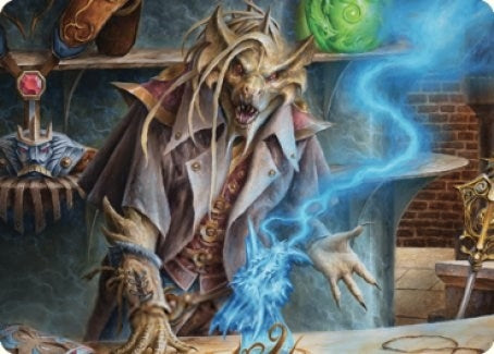 Image for Renari, Merchant of Marvels Art Card (30) [Art Series: Commander Legends: Battle for Baldur's Gate]