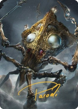 Image for Tridrone Art Card (Gold-Stamped Signature) (26) [Art Series: Commander Legends: Battle for Baldur's Gate]