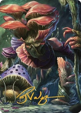 Image for Myconid Adult Art Card (Gold-Stamped Signature) (24) [Art Series: Commander Legends: Battle for Baldur's Gate]