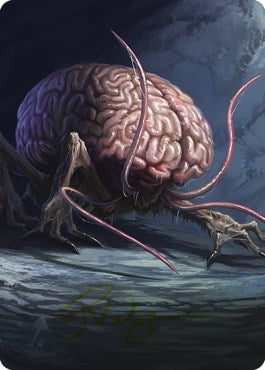 Image for Intellect Devourer Art Card (Gold-Stamped Signature) (20) [Art Series: Commander Legends: Battle for Baldur's Gate]