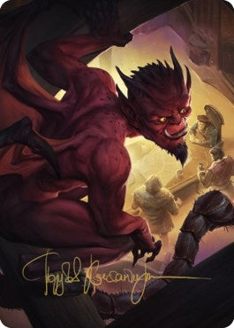 Image for Imp Art Card (Gold-Stamped Signature) (19) [Art Series: Commander Legends: Battle for Baldur's Gate]