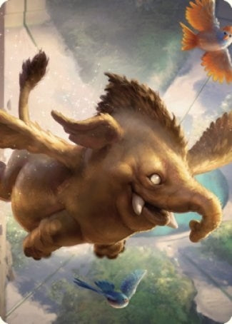 Image for Hollyphant Art Card (18) [Art Series: Commander Legends: Battle for Baldur's Gate]