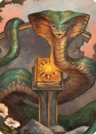 Image for Guardian Naga Art Card (16) [Art Series: Commander Legends: Battle for Baldur's Gate]