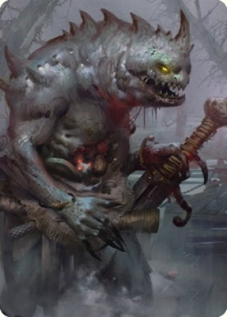 Image for Gray Slaad Art Card (15) [Art Series: Commander Legends: Battle for Baldur's Gate]