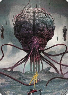 Image for Elder Brain Art Card (Gold-Stamped Signature) (13) [Art Series: Commander Legends: Battle for Baldur's Gate]