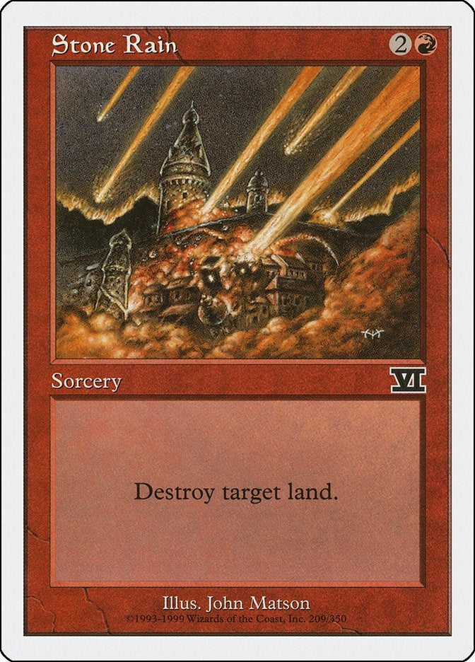 Image for Stone Rain (209) - Magic: The Gathering