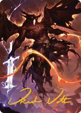 Image for Balor Art Card (Gold-Stamped Signature) (7) [Art Series: Commander Legends: Battle for Baldur's Gate]