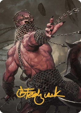 Image for Chain Devil Art Card (Gold-Stamped Signature) (8) [Art Series: Commander Legends: Battle for Baldur's Gate]