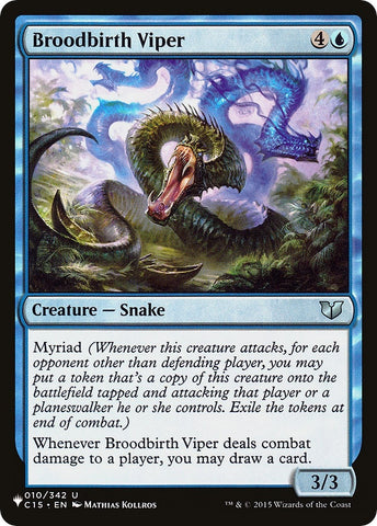 Image for Broodbirth Viper (10) [The List Reprints]