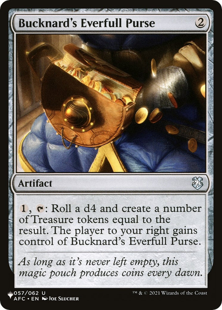 Image for Bucknard's Everfull Purse (57) [The List Reprints]