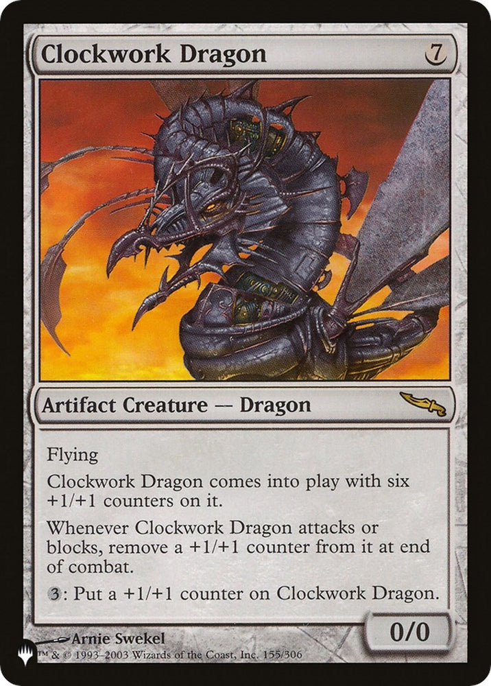 Image for Clockwork Dragon (155) [The List Reprints]