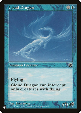 Image for Cloud Dragon [The List Reprints]