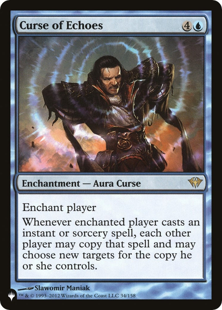 Image for Curse of Echoes (34) [The List Reprints]