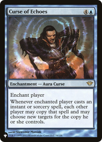 Image for Curse of Echoes (34) [The List Reprints]