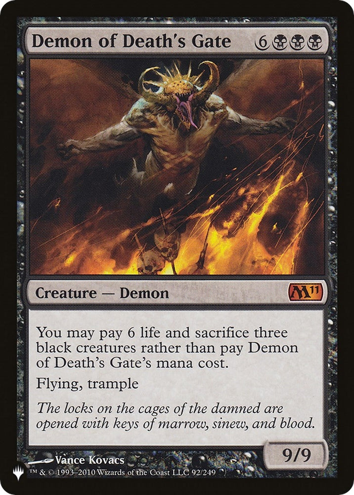Image for Demon of Death's Gate (92) [The List Reprints]