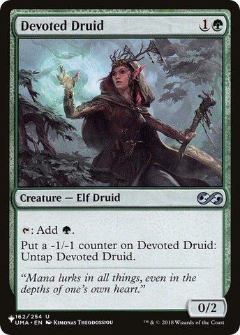 Image for Devoted Druid (UMA) (162) [The List Reprints]