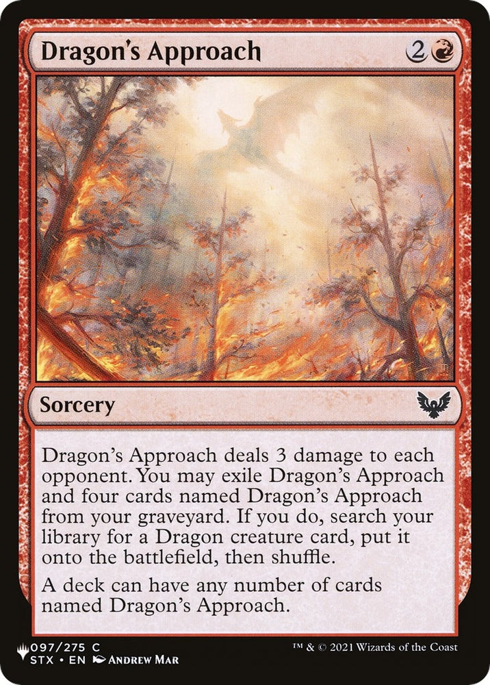 Image for Dragon's Approach (97) [The List Reprints]