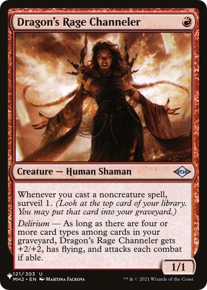 Image for Dragon's Rage Channeler (121) [The List Reprints]