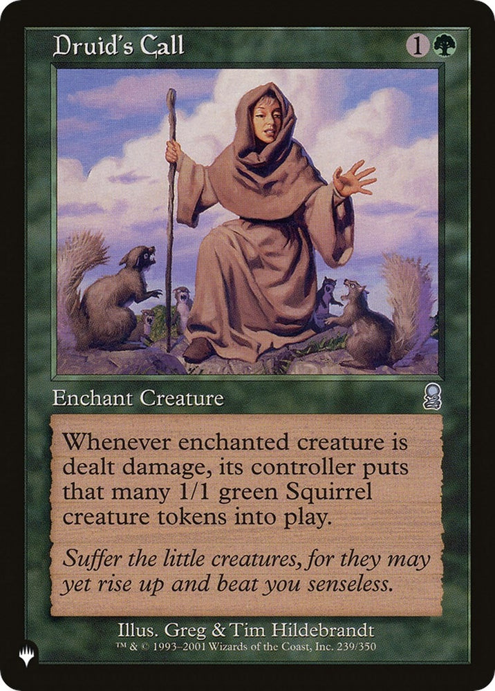 Image for Druid's Call (239) [The List Reprints]