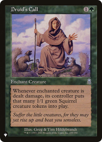 Image for Druid's Call (239) [The List Reprints]