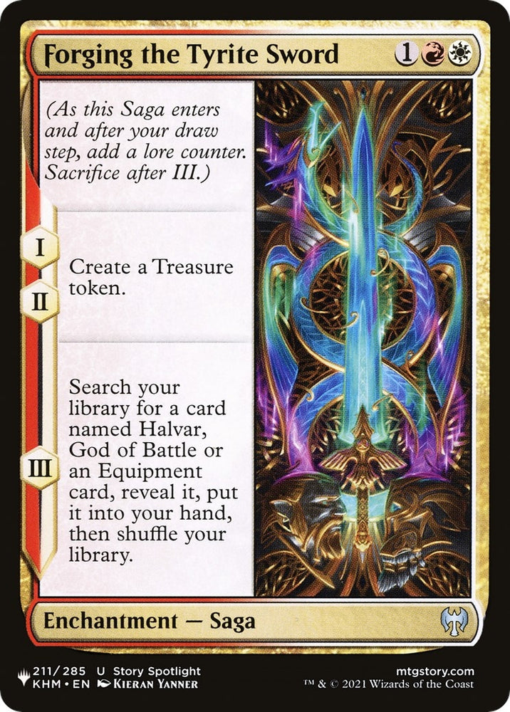 Image for Forging the Tyrite Sword (211) [The List Reprints]