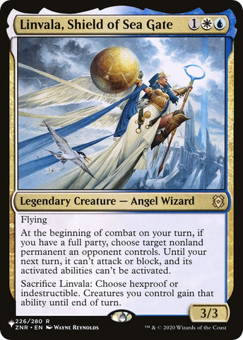 Image for Linvala, Shield of Sea Gate (226) [The List Reprints]