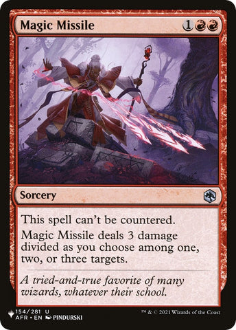Image for Magic Missile (154) [The List Reprints]