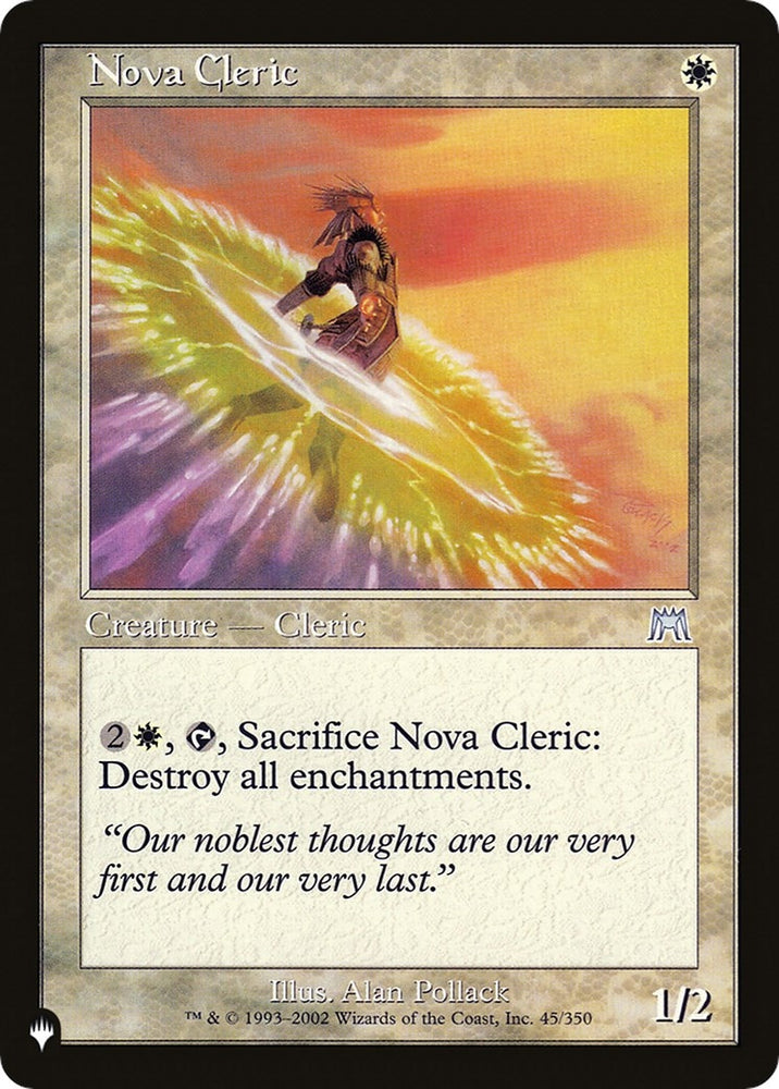 Image for Nova Cleric (45) [The List Reprints]