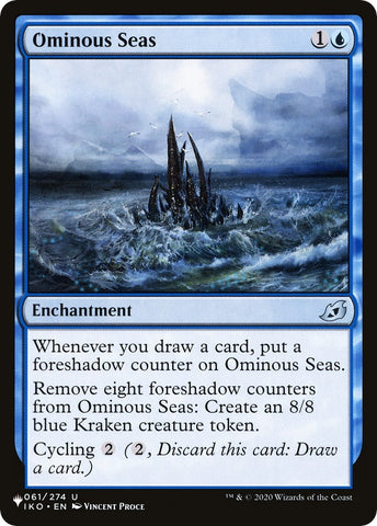 Image for Ominous Seas (61) [The List Reprints]