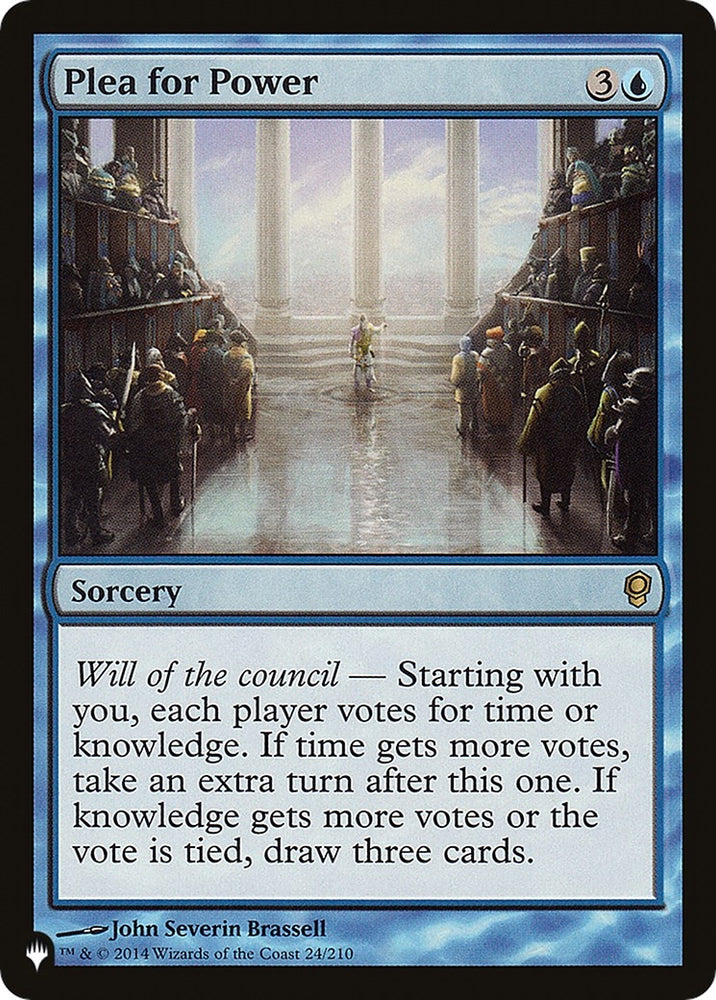 Image for Plea for Power (24) [The List Reprints]