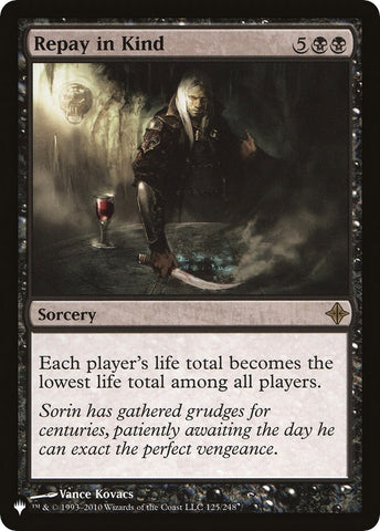 Image for Repay in Kind (125) [The List Reprints]