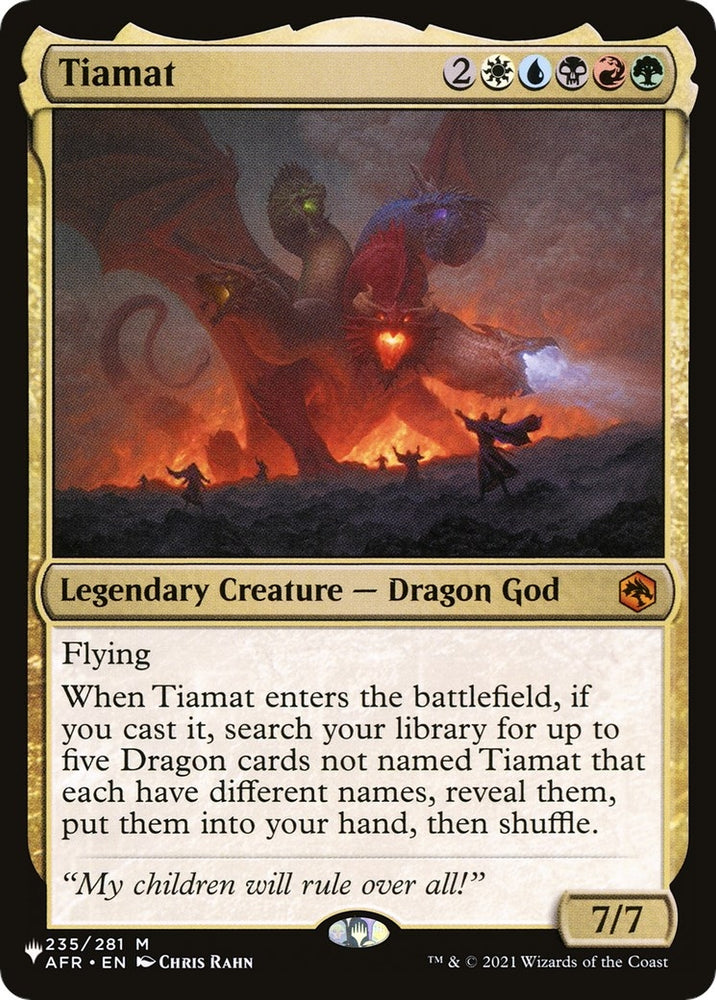 Image for Tiamat (235) [The List Reprints]