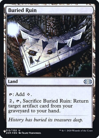 Image for Buried Ruin (312) [The List Reprints]