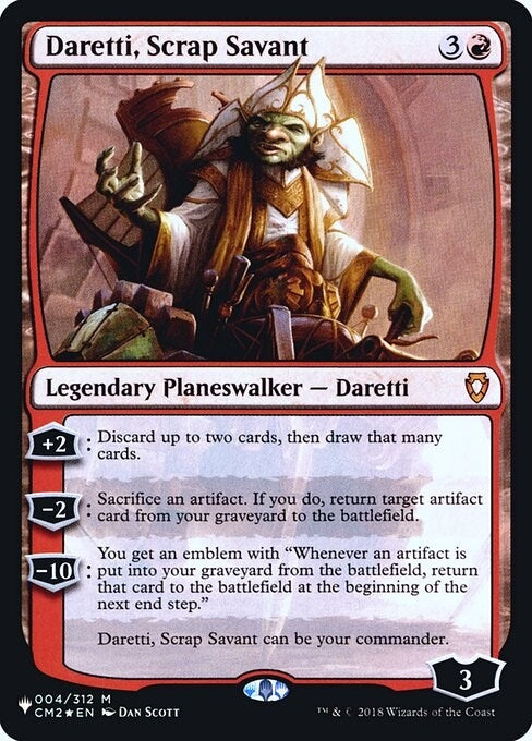 Image for Daretti, Scrap Savant (CM2) (4) [The List Reprints]
