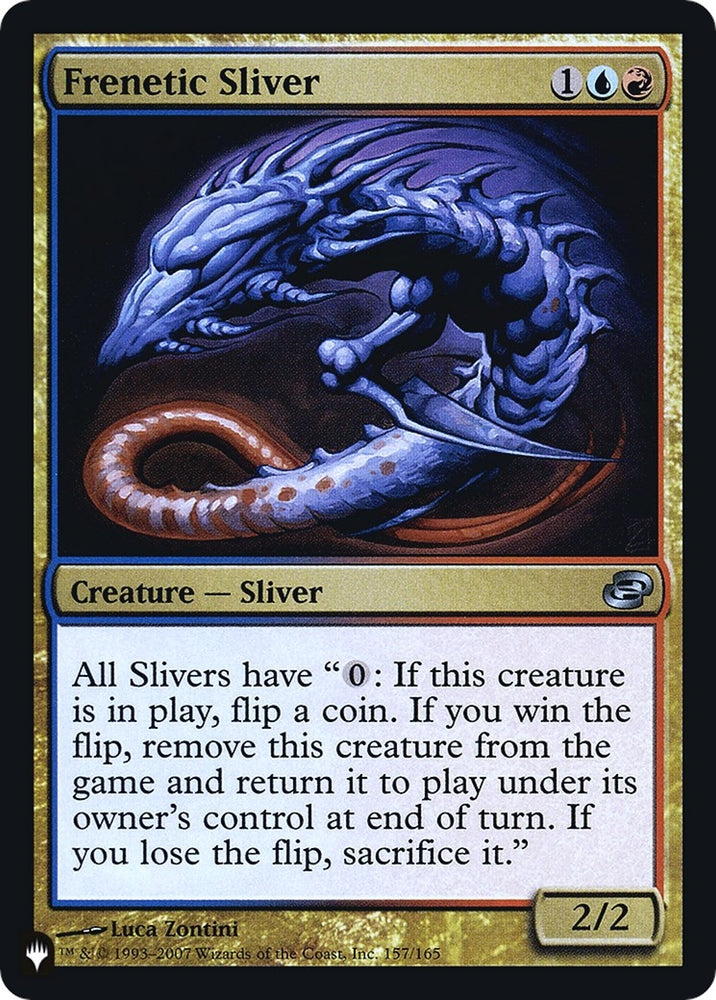 Image for Frenetic Sliver (157) [The List Reprints]
