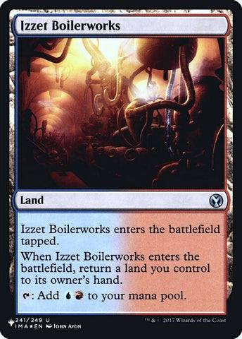 Image for Izzet Boilerworks (IMA) (241) [The List Reprints]