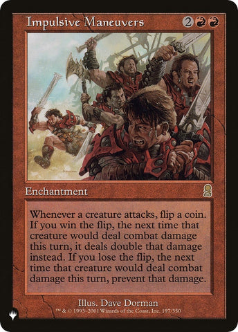 Image for Impulsive Maneuvers (197) [The List Reprints]