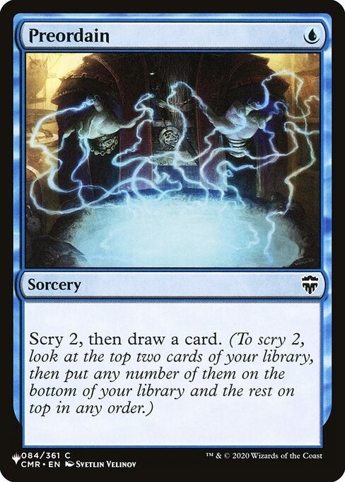 Image for Preordain (CMR) (84) [The List Reprints]
