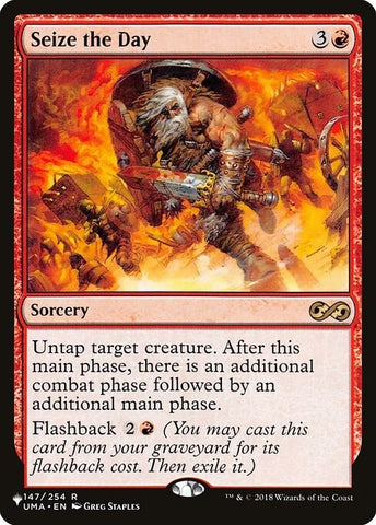 Image for Seize the Day (147) [The List Reprints]
